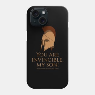 You are invincible, my son! - Pythia - Ancient Greek Mythology Phone Case