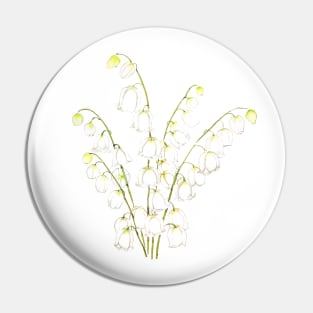 white lily of valley 2021 Pin