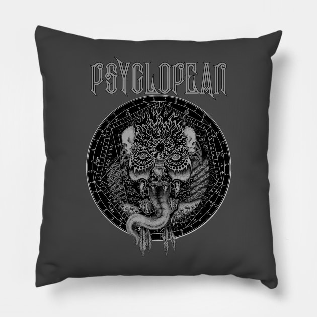 Psyclopean - Lovecraftian Ritual - Lovecraft, Mythos, Dark Ambient Pillow by AltrusianGrace