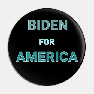 Biden For America Pin