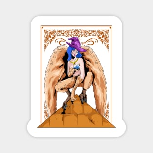 Egyptian Witch Sphinx Magnet