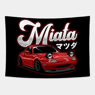 Miata MX-5 NA Red Tapestry