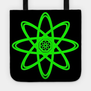 Green Atom Symbol - Nature Tote