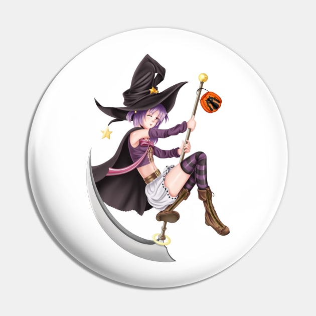 Karin Halloween Pin by Antonydraws