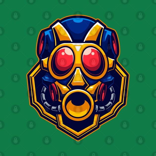 Robot Mask by mightyfire