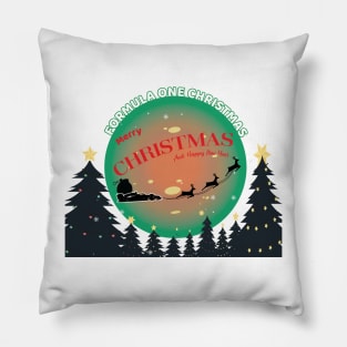 Chrismas Formula one Pillow