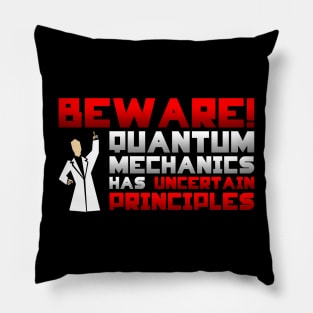 Uncertainty Principle Pillow