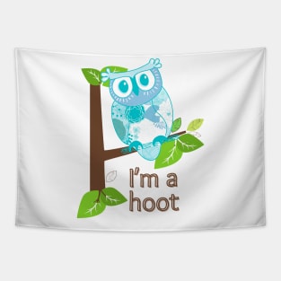 Blue owl Tapestry