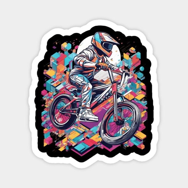 Fast Bicycle Magnet by animegirlnft