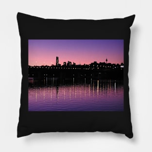 Dawn over Iron Cove Pillow