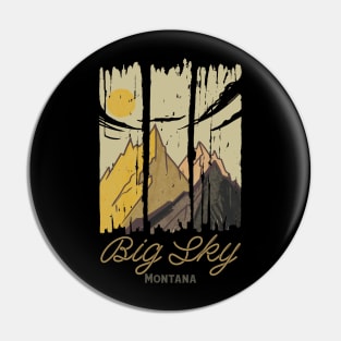 Big Sky Montana Pin