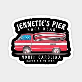 Jennette’s Pier, NC Summer Surfboards on the Fourth Magnet