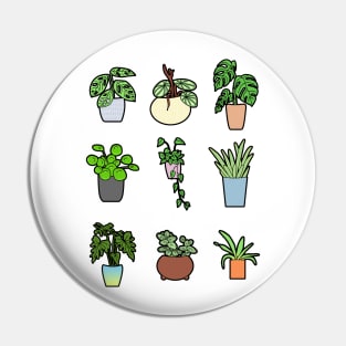 Urban jungle stickers color Pin