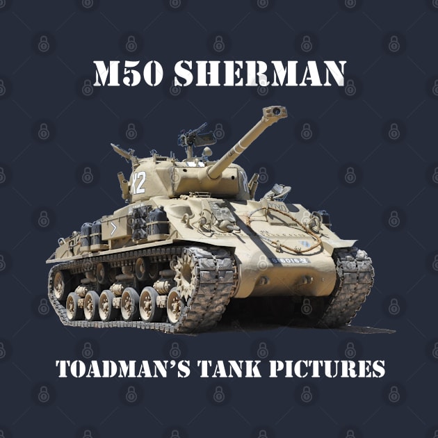 M50 Sherman wht_txt by Toadman's Tank Pictures Shop