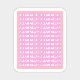 ALLAH ALLAH Magnet