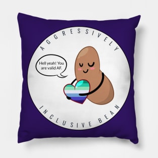 MLM Pride: Aggressively Inclusive Bean Pillow