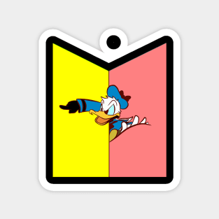 angry donald duck Magnet