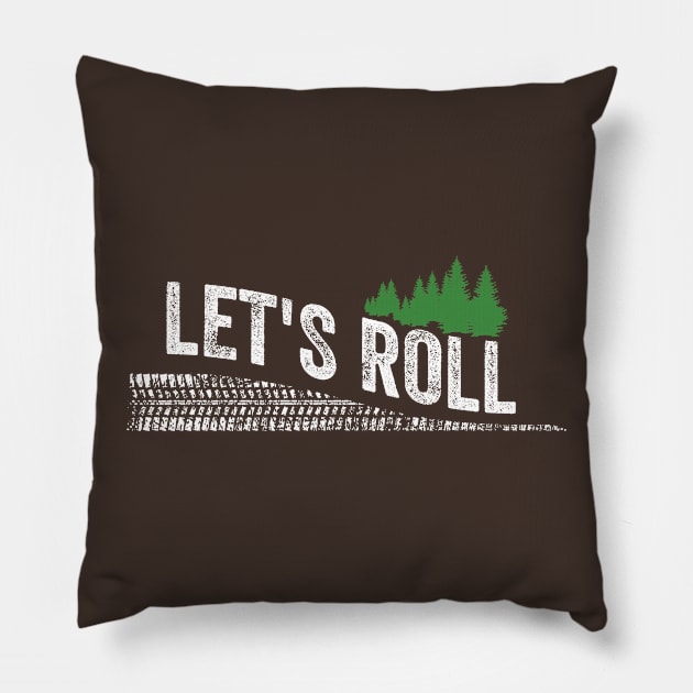 Let's Roll Pillow by yeoys