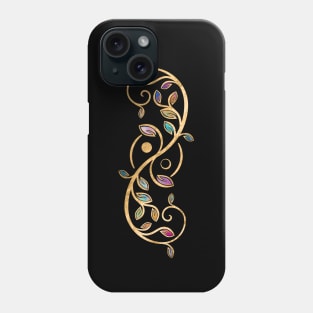 Double Golden Spiral and Yin Yang Phone Case