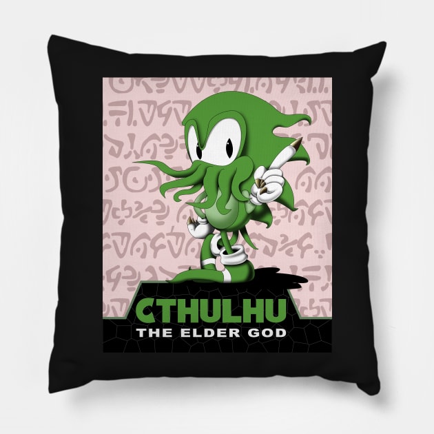 Cthulhu the Elder God Pillow by Fiendonastick