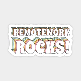 Remotework rocks Magnet