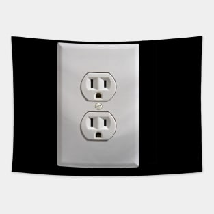 Prank Wall Outlet (Accurate Size) Tapestry