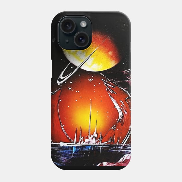 PLANETA IMAGINARIO Phone Case by JUANGOMY