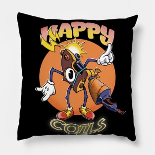 happy coils  tattoo machine Pillow