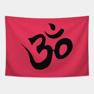 Sacred Om Symbol Spiritual Awakening Aum Sign Tapestry