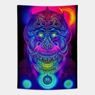 Psychedelic Pop art - MONKEY Tapestry