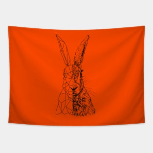 Rabbit and Polygon Tapestry