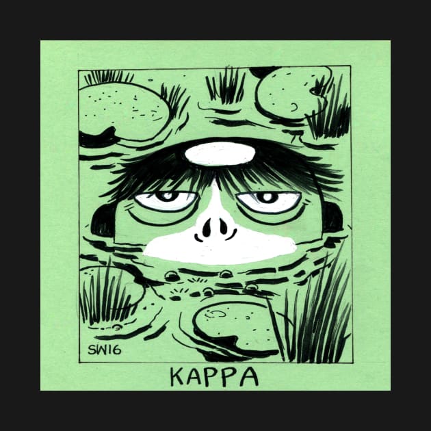 Retro Kappa by washburnillustration