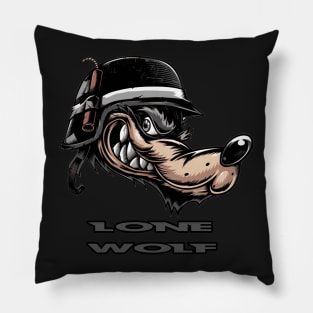 Lone Wolf Pillow