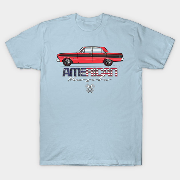 Discover Red sedan - Falcon Futura - T-Shirt