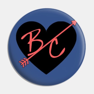 Becoming Cupid Logo Pin