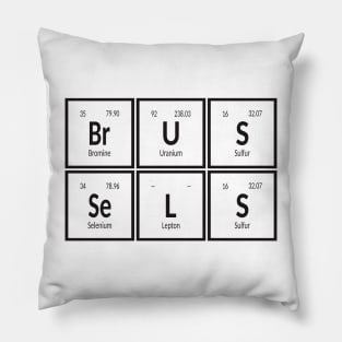 Element of Brussels City Pillow