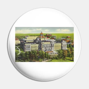 Library of Congress postcard, 1950 Pin