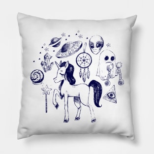 Mystical creatures collection Pillow