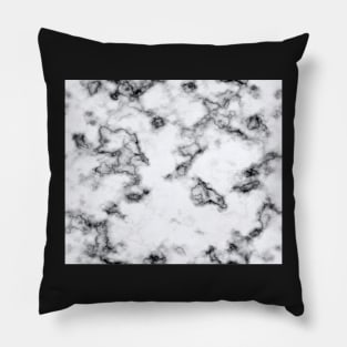 White clouds marble Pillow