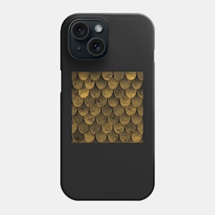 Scaled Gold Phone Case