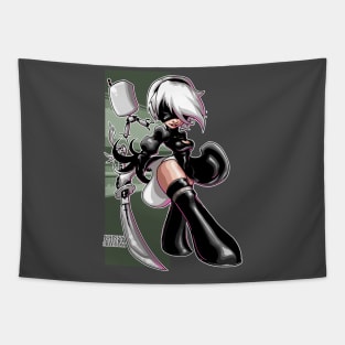 Chibi 2-b Tapestry