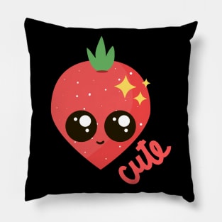 Cute Strawberry Pillow