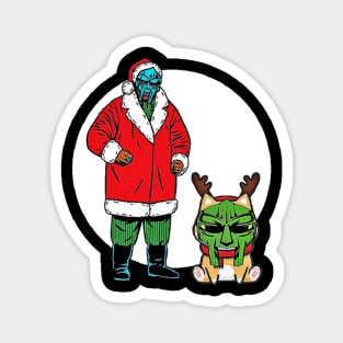 Christmas doom mask Magnet