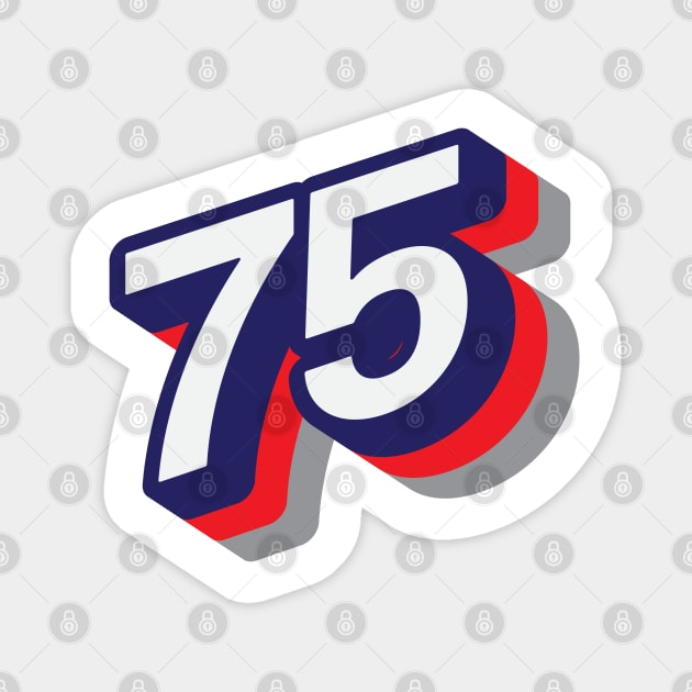 75 Magnet by MplusC