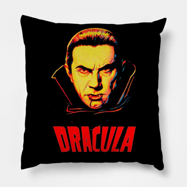 Dracula Pillow by Fred_art_61