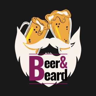 Bar Design - Beer & Beard T-Shirt