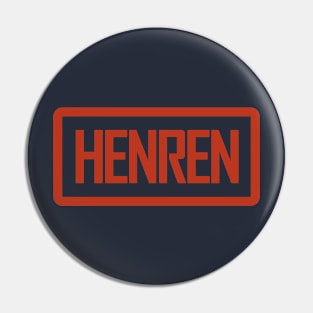 New Henren logo Pin