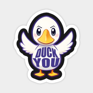 Cute Cartoon Duck Magnet