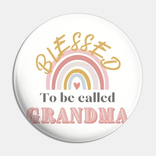 Blessed Grandma Pin