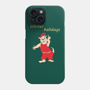 Winter holidays Phone Case